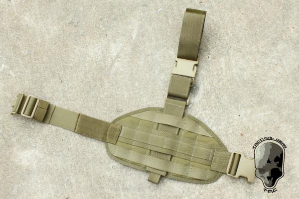 G TMC CORDURA Modular Drop Leg Panel ( Khaki )